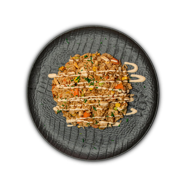 Arroz 3 delicias estilo manduca