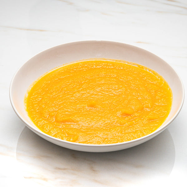 Crema de calabaza y zanahoria